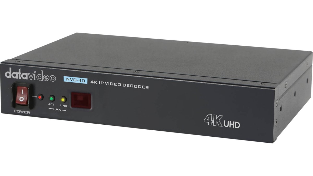 Datavideo NVD-40 4K HDMI IP Video Decoder - view 3