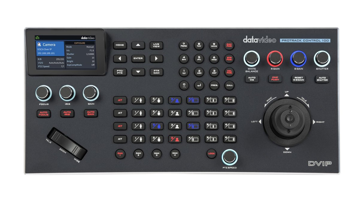 Datavideo ProTrack Control 100 PTZ Camera Controller - view 2