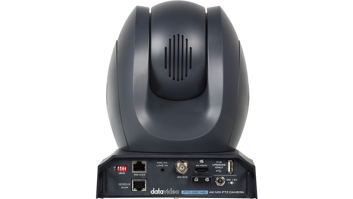 Datavideo PTC-280NDI A 4K PTZ camera - view 4