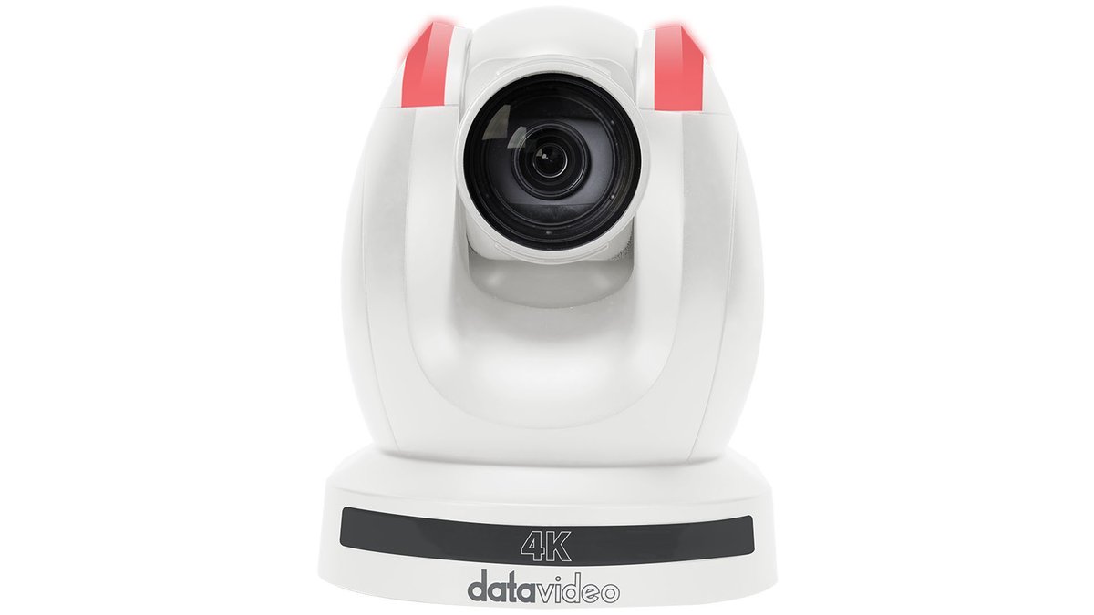 Datavideo PTC-280NDIW 4K NDI PTZ Camera (White) - view 2