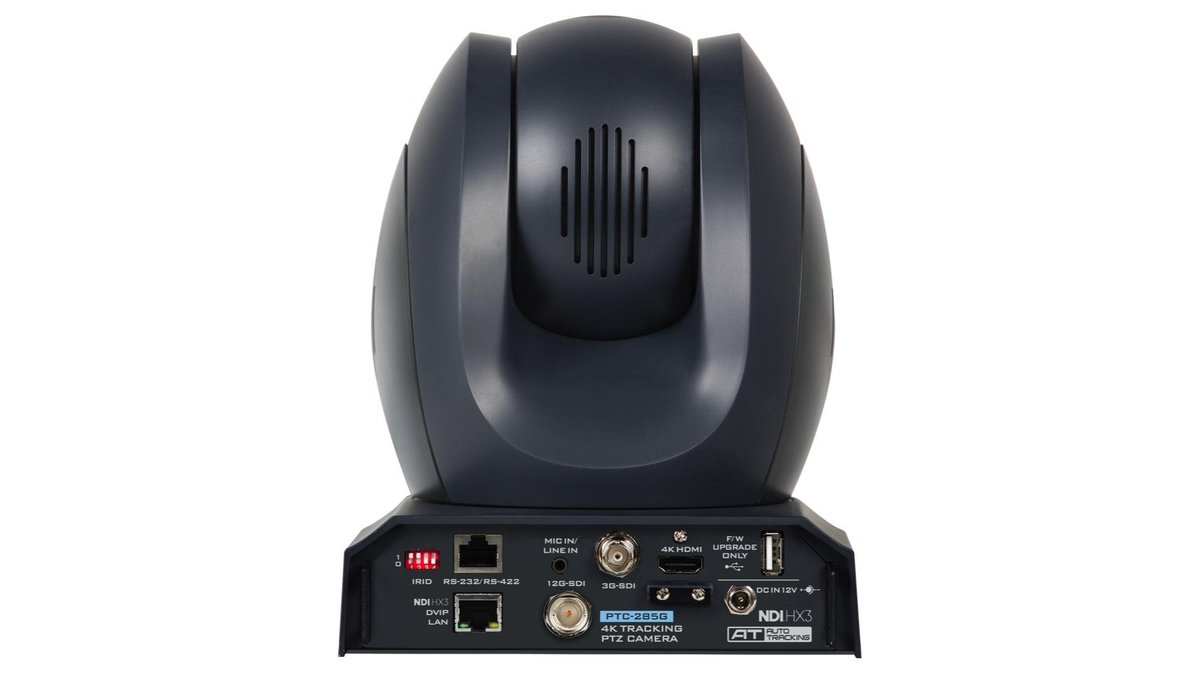 Datavideo PTC-285G 4K 12x 12G-SDI Tracking PTZ Camera - view 2