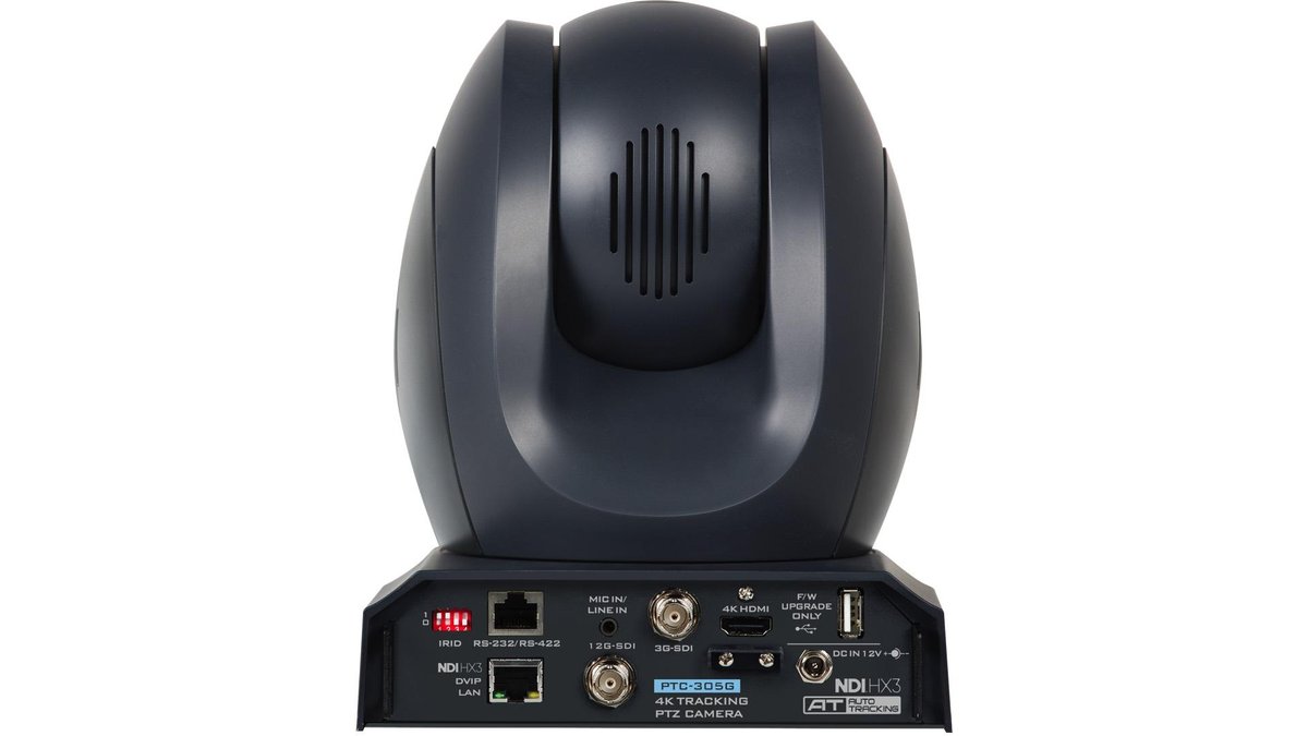 Datavideo PTC-305G 4K 20x 12G-SDI Tracking PTZ Camera - view 3
