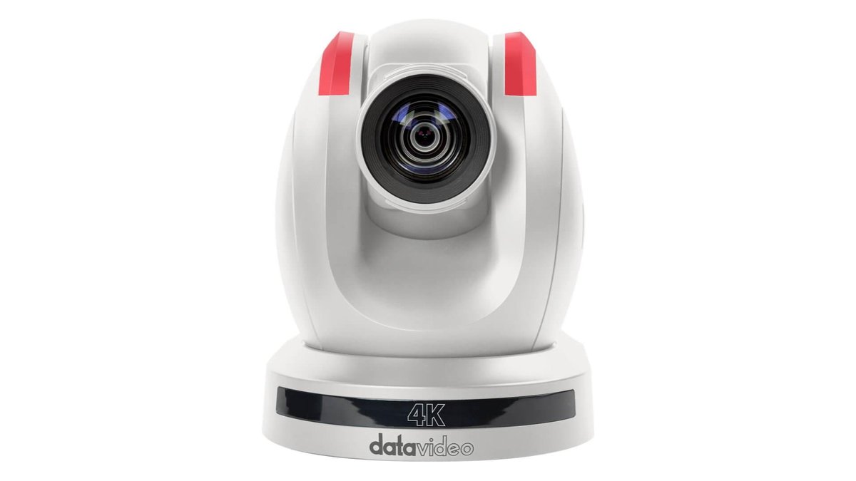 Datavideo PTC-325W 4K NDI Auto-Tracking PTZ Camera (White) product image