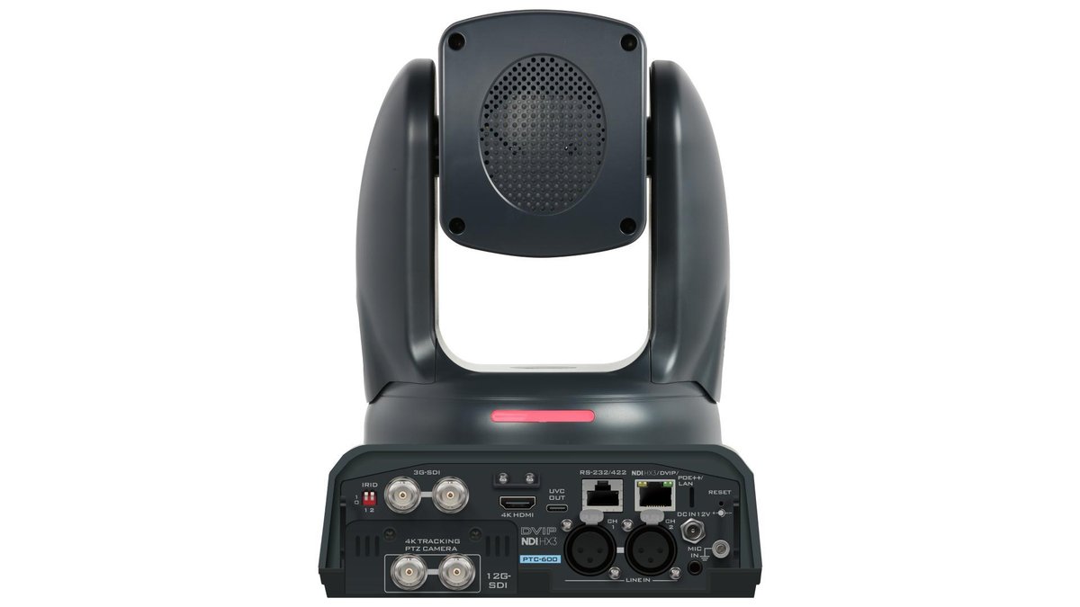 Datavideo PTC-600G 4K 30x 12G-SDI Tracking PTZ Camera - view 4