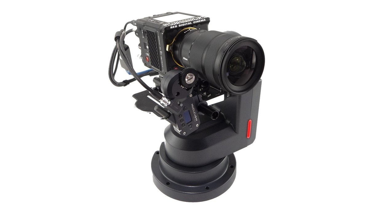 Datavideo PTR-15 4K Robotic Pan Tilt Head Puts a broadcast camera on a robotic head with 12G-SDI - view 2