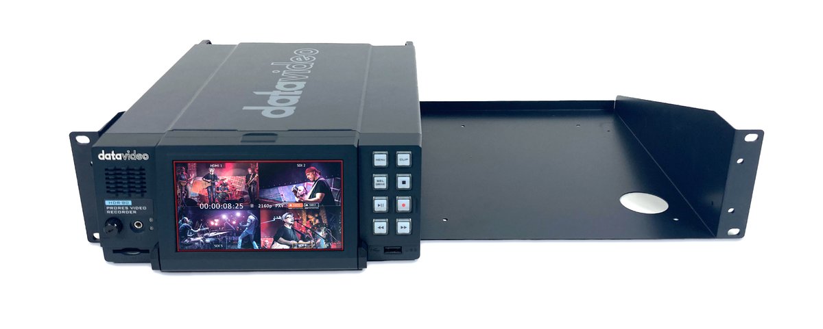 Datavideo RP-79 2U Rack Tray for HDR-80 Recorder - view 2
