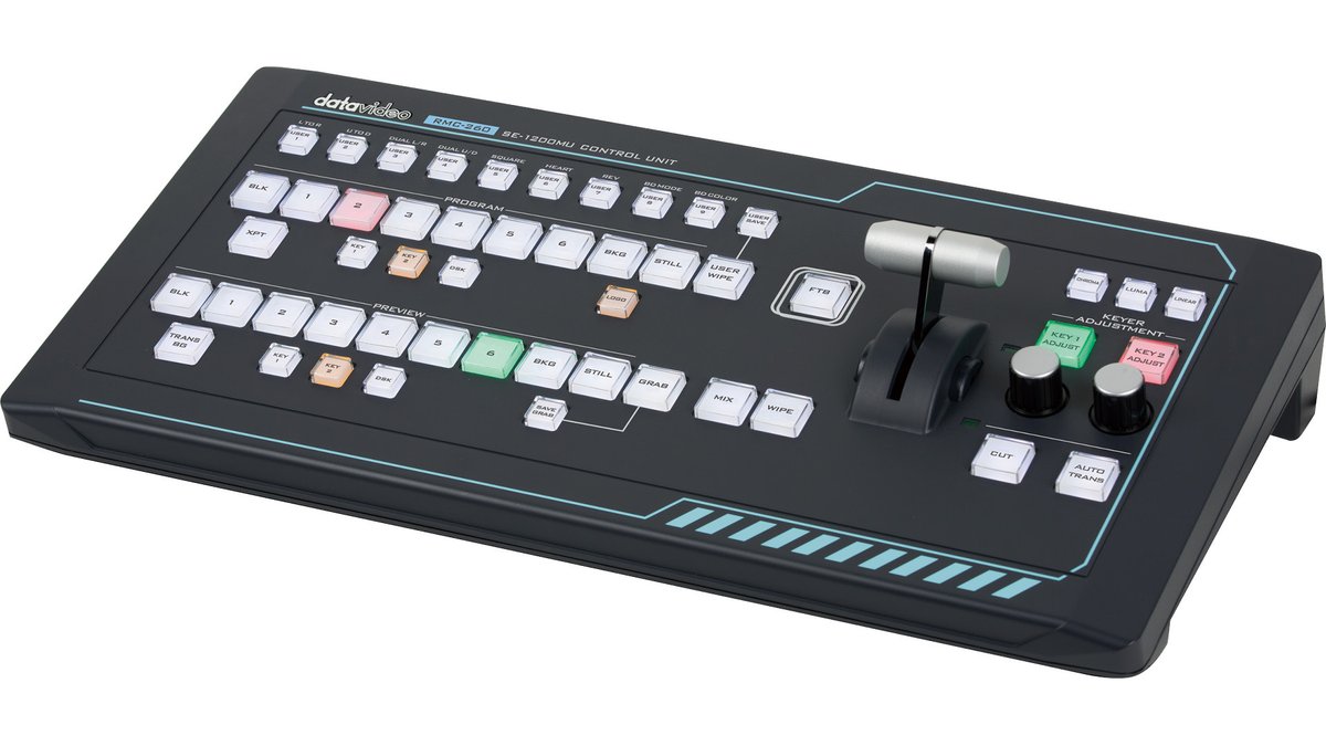 Datavideo SEB-1200 SE-1200MU Switcher and RMC-260 Controller Bundle - view 5