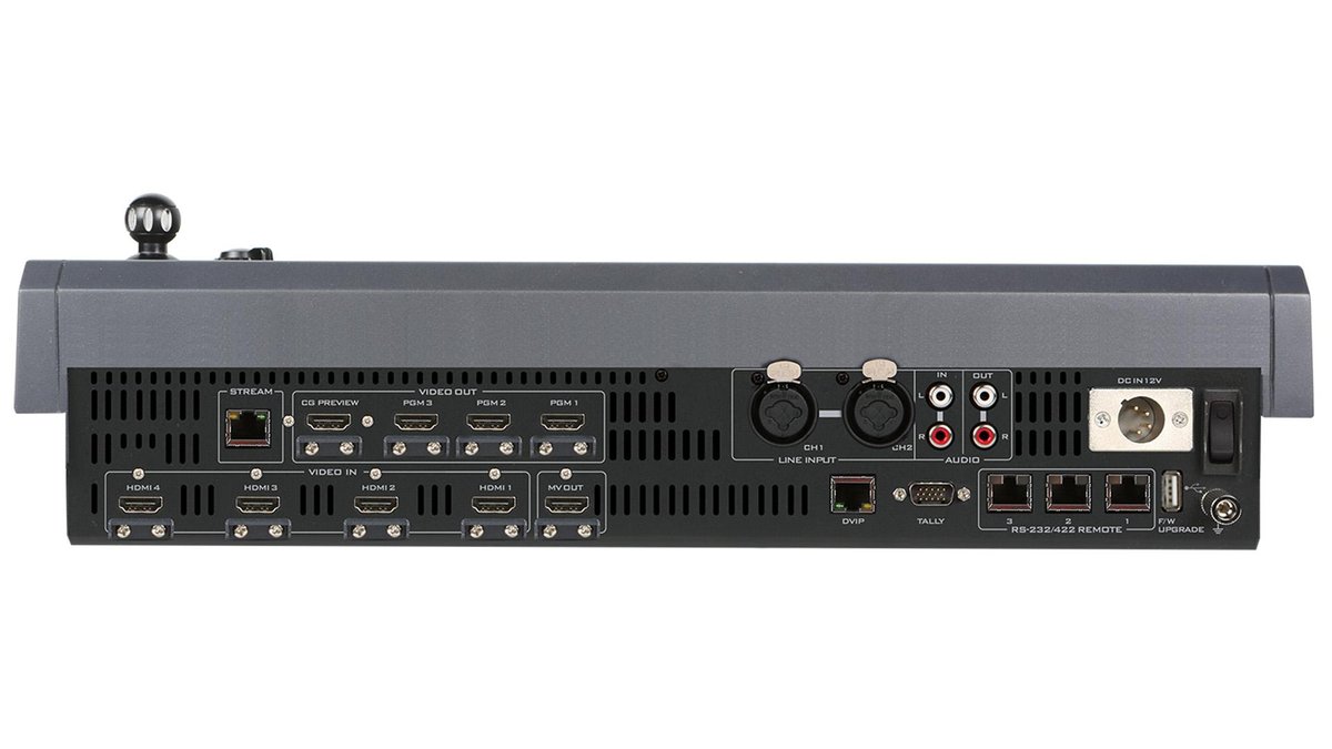 Datavideo Showcast 1004K Touch Screen Streaming Switcherw/PTZ Control - view 3