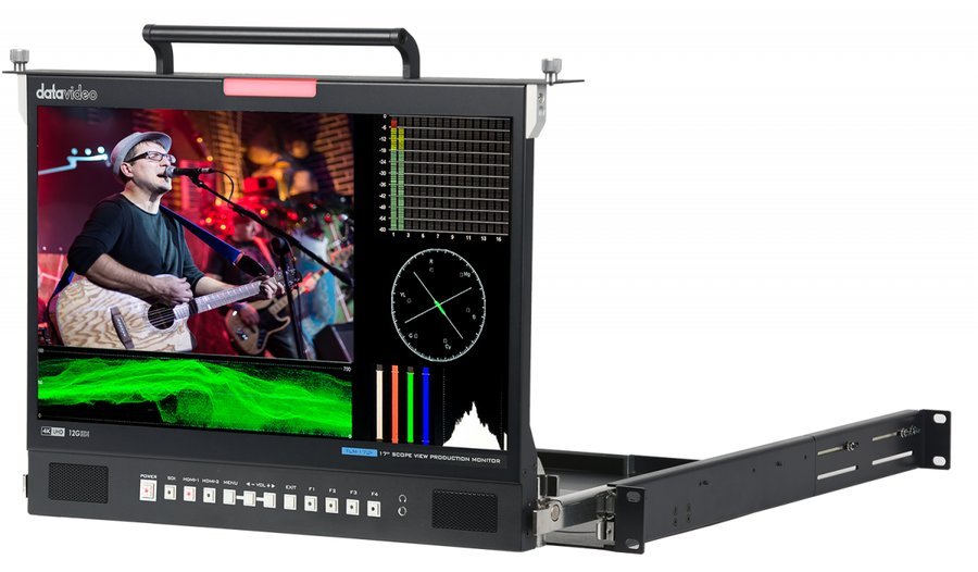Datavideo TLM-170KM 17 inch 4K Pull-Out ScopeView Monitor