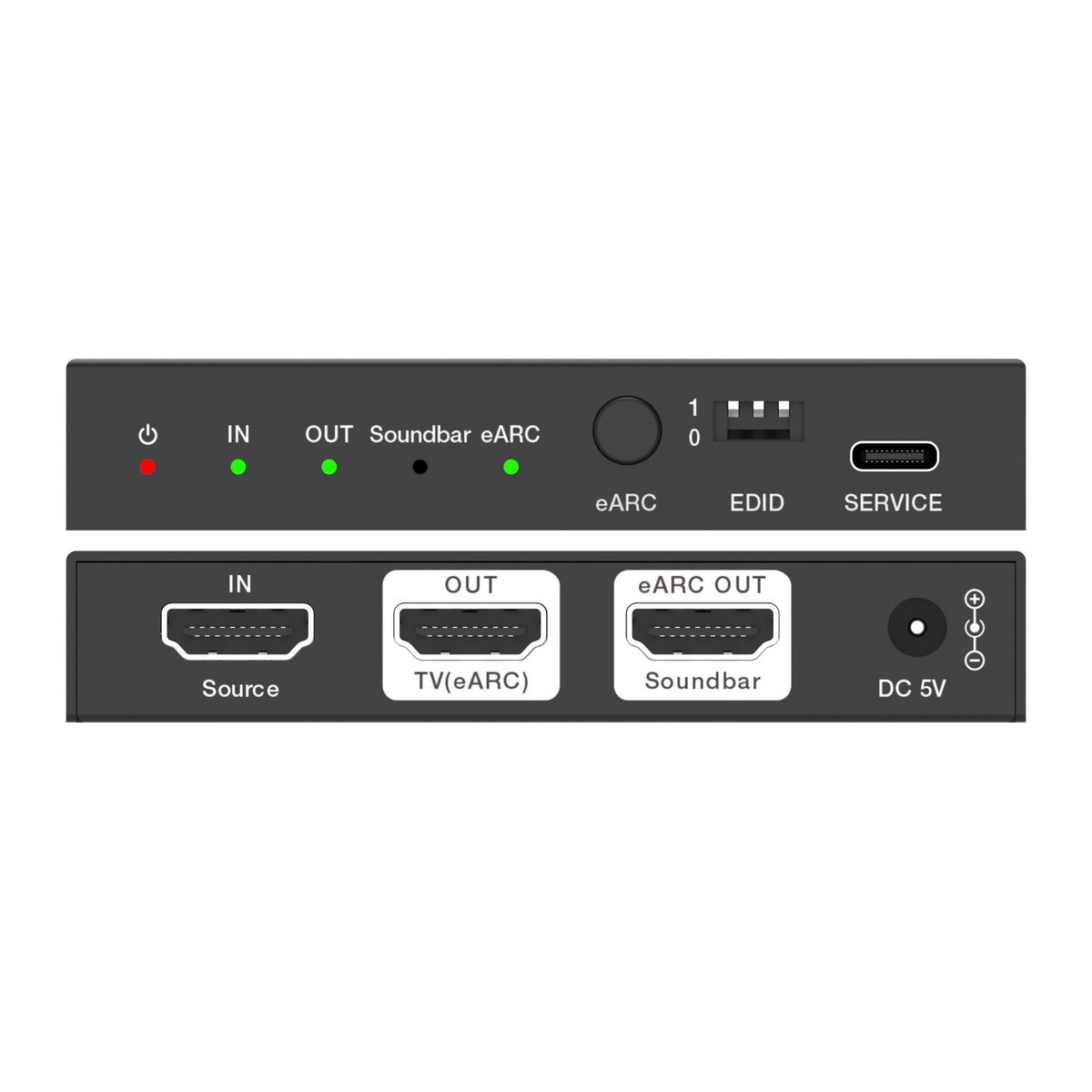 DVDO AudioE-3 8K HDMI 2.1 Audio Extractor with eARC for Soundbars - view 3