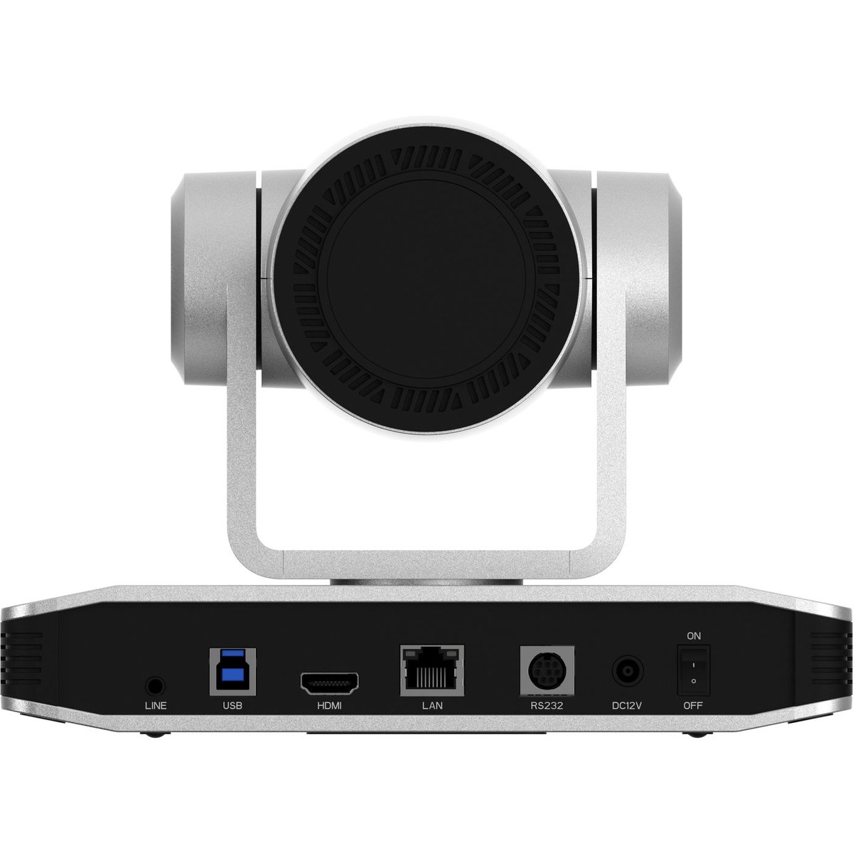 DVDO C7-1-S 4K Dual-Lens PTZ Camera with HDMI/IP/USB & AI Voice Tracking (Silver) - view 2