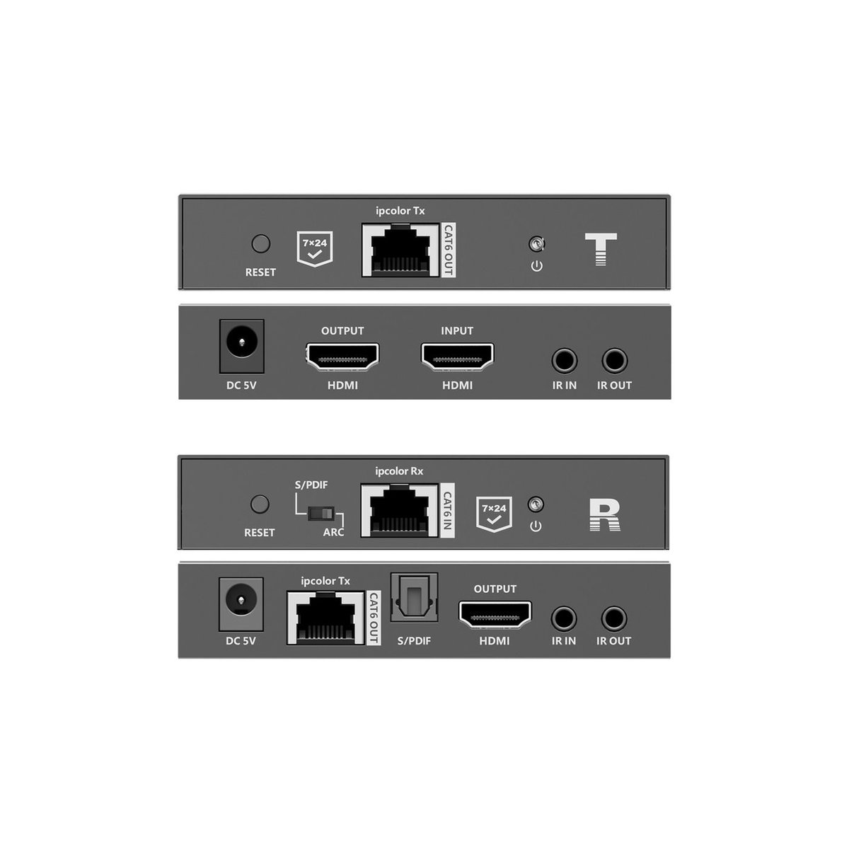 DVDO CAT4K-70-CC 4K60 HDMI 70m Cascading Extender over Category with ARC (Tx/Rx) - view 3