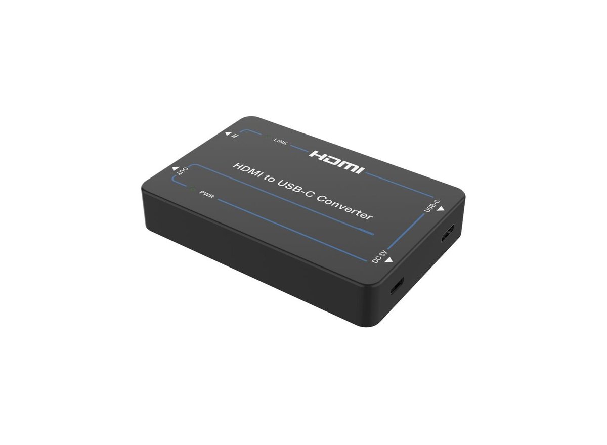 DVDO HDMI-USBC-Conv-1 4K HDMI to USB-C Converter with HDMI Loop Out - view 3