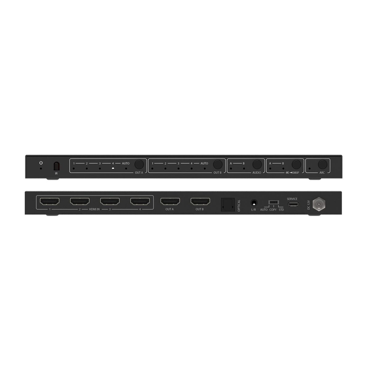 DVDO Matrix-42b 4K 4x2 HDMI Matrix Switcher with Audio Outputs, HDR & ARC - view 3
