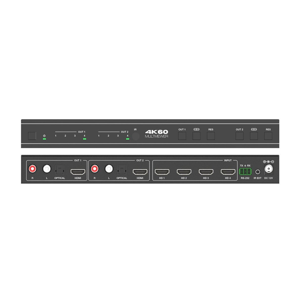 DVDO Matrix-42SS-MV 4K 4x2 Seamless HDMI Matrix Switcher with Multiview - view 3