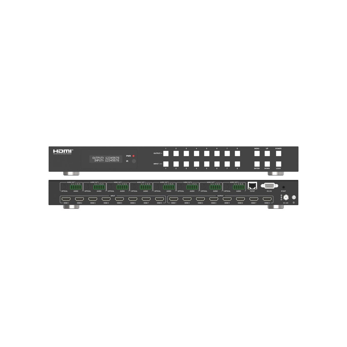 DVDO Matrix-88SS-VW 4K 8x8 Seamless HDMI Matrix Switcher & Video Wall Controller - view 3