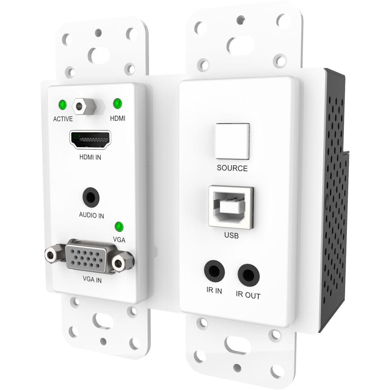 DVDO RS-3 4K HDMI and VGA 70m Wall Plate Extender over HDBaseT with USB - view 4