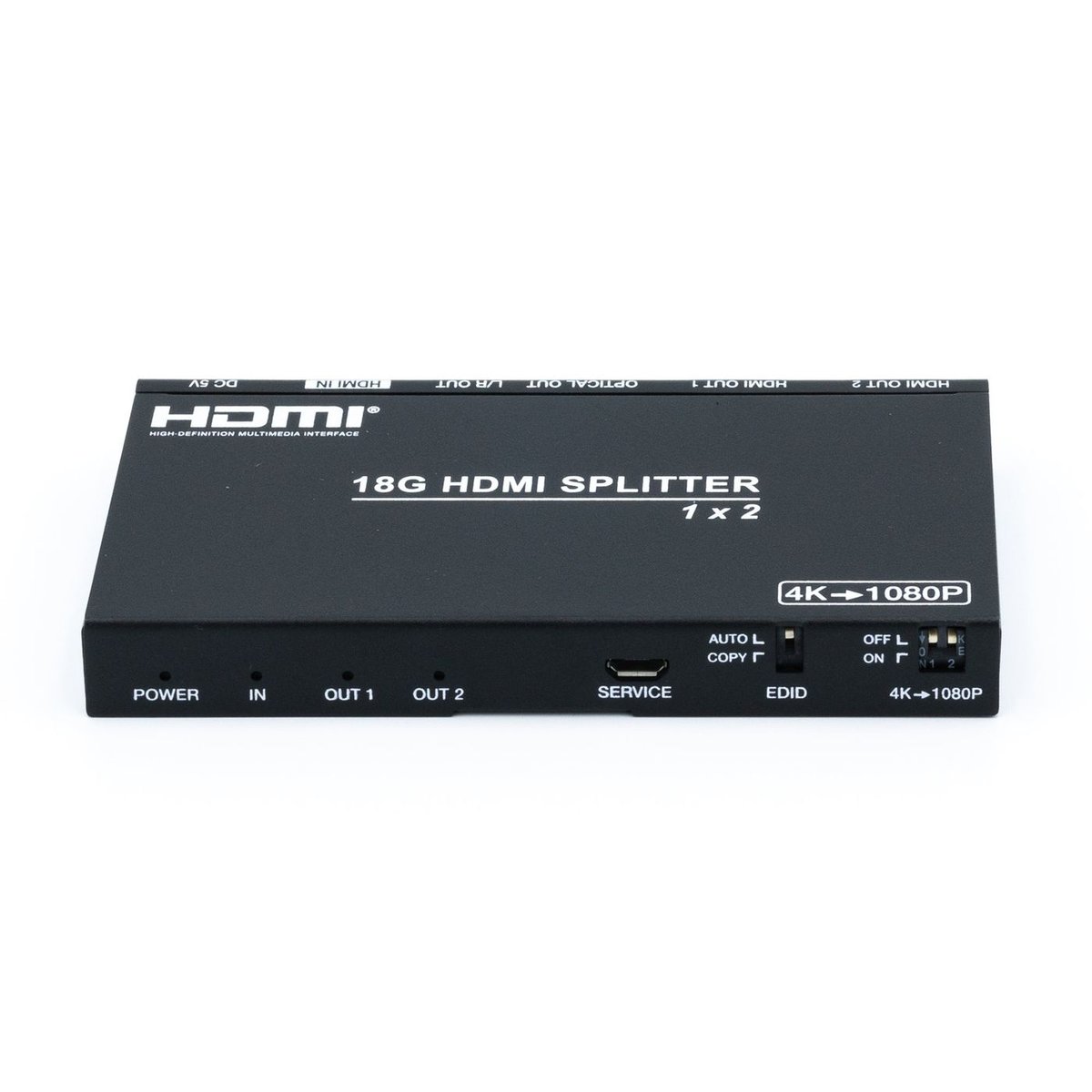 DVDO Splitter-12-SE 4K 1x2 HDMI Splitter with Scaler and Audio Extract - view 4