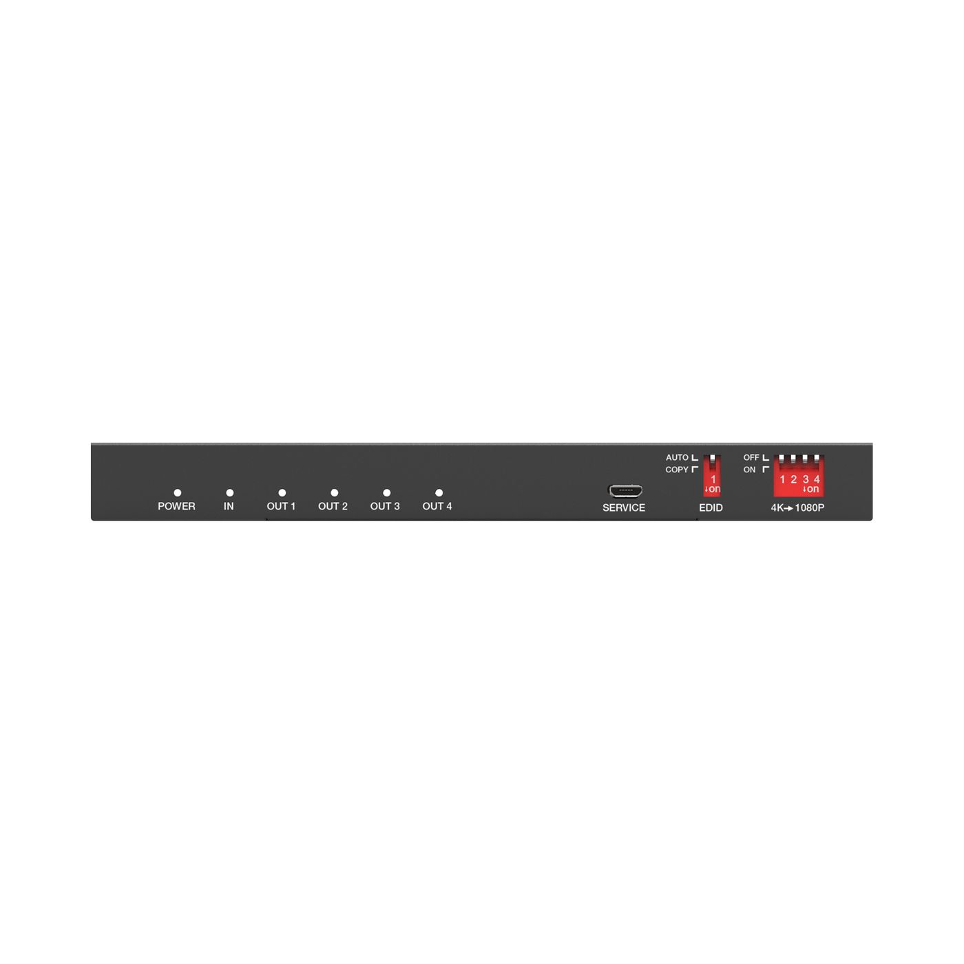 DVDO Splitter-14-SE 4K 1x4 HDMI Splitter with Scaler & Audio Extract - view 6