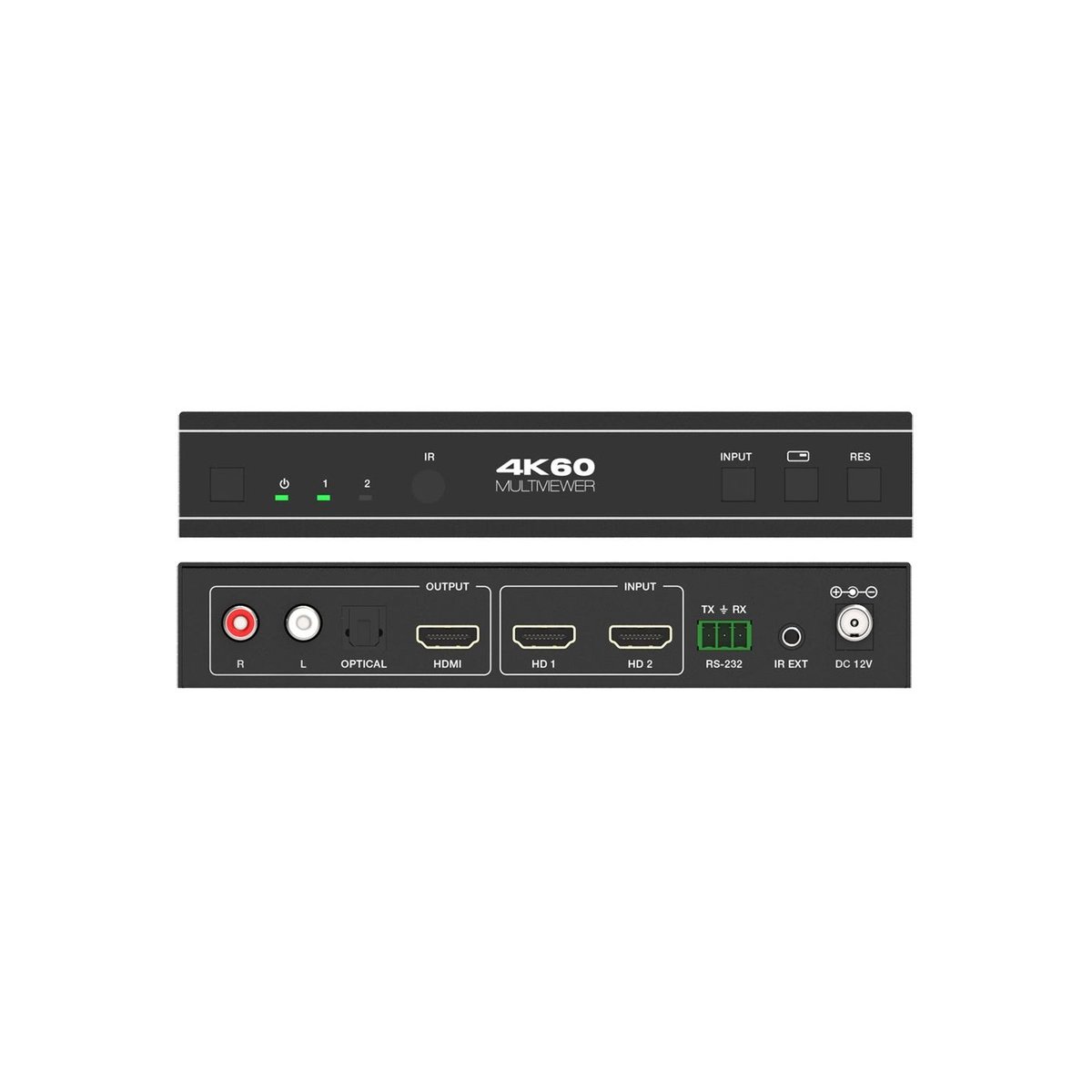 DVDO Switcher-21SS-MV 4K 2x1 Seamless HDMI Switcher with Multiview & Audio Output - view 3