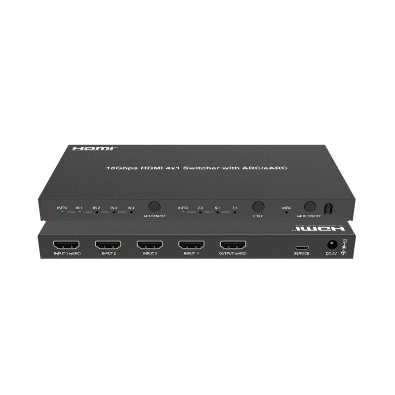 DVDO Switcher-41-ARC 4K 4x1 HDMI Switcher with ARC product image