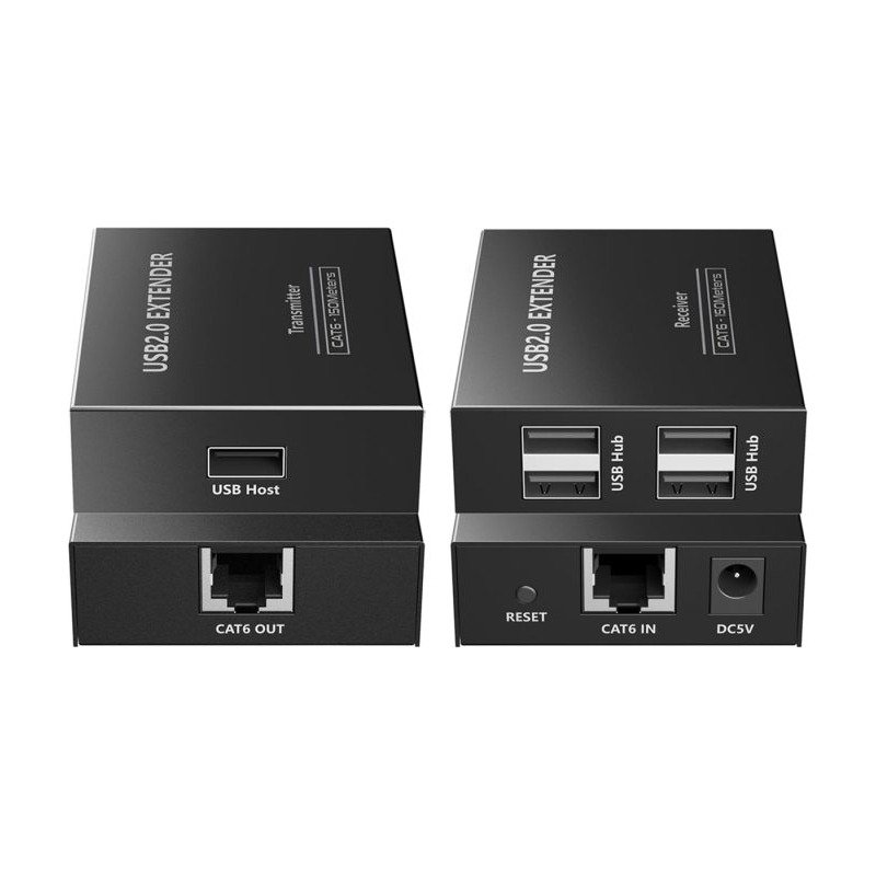 DVDO USB-Pair-2 1-Host USB 2.0 150m Extender over Category