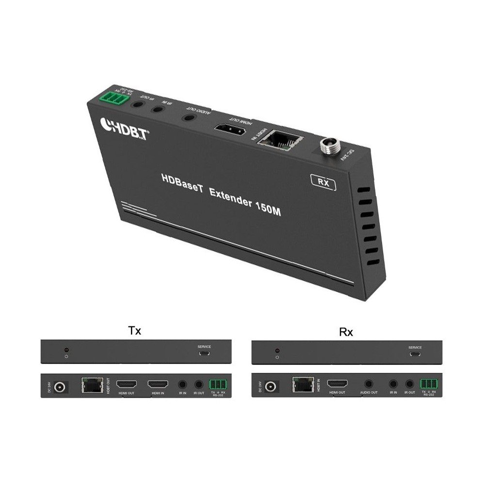 DVDO Xtend-Pair150 4K60 HDMI 150m Extender Over HDBaseT (Tx/Rx) - view 4