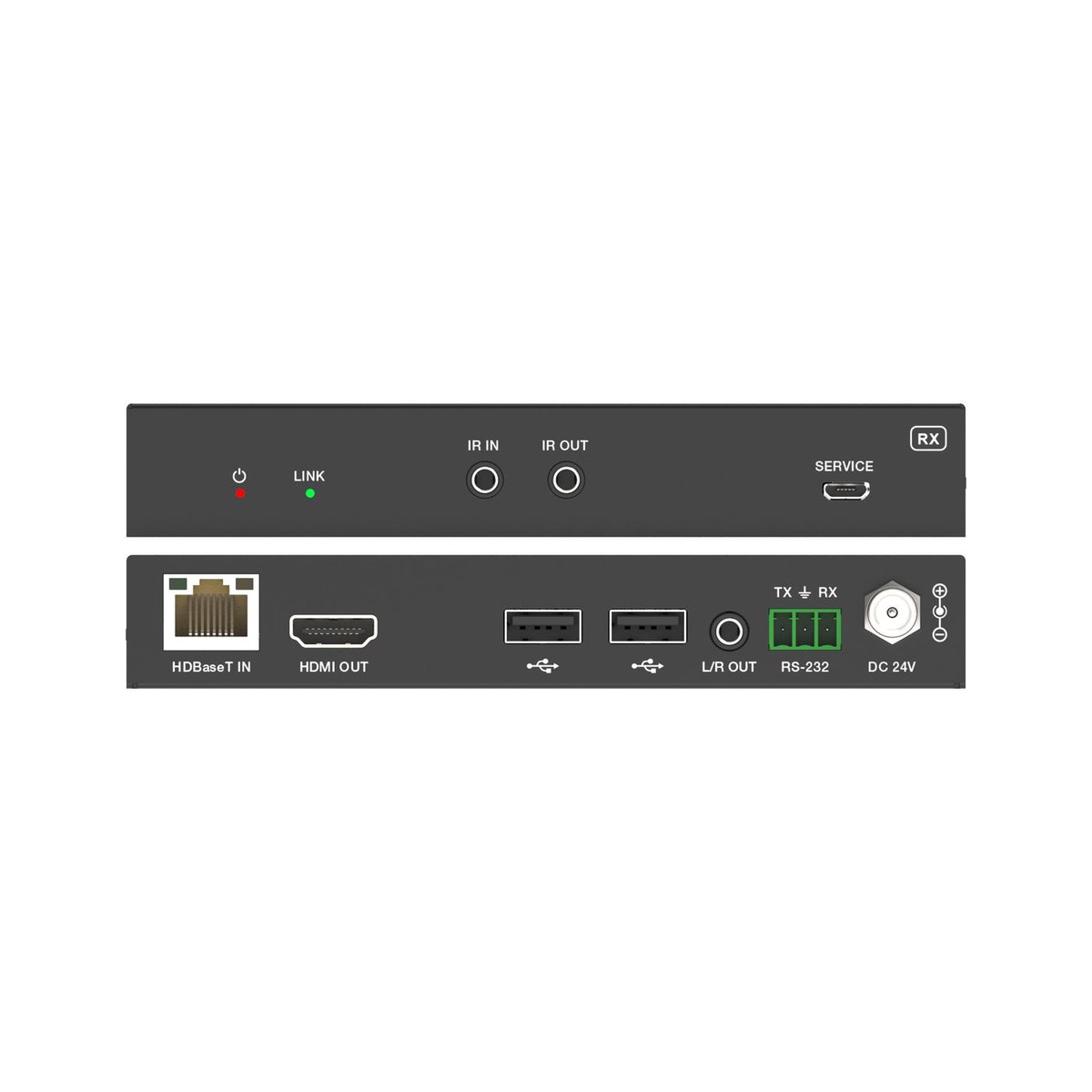 DVDO Xtend-USBC-HDMI-70 4K60 HDMI & USB-C (DP Alt Mode) 70m Extender Over HDBaseT with USB (Tx/Rx) - view 5