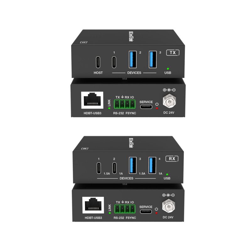 DVDO Xtend-USBC-USB-100 1-Host USB-C & USB-A 3.2 Gen 1 100m Extender over HDBaseT