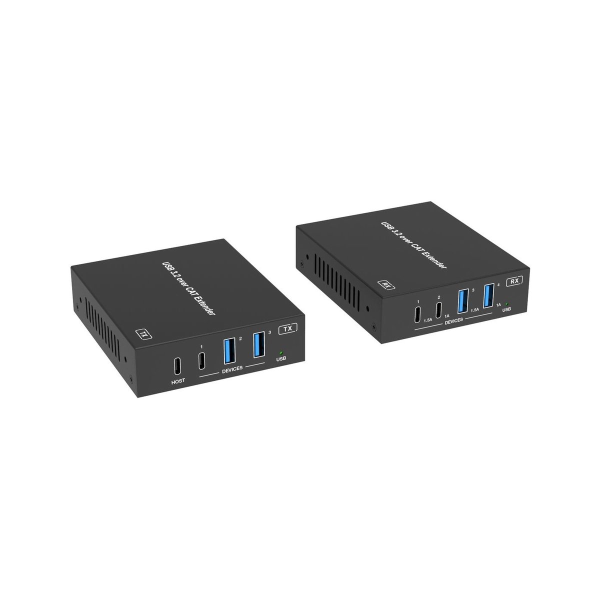 DVDO Xtend-USBC-USB-100 1-Host USB-C & USB-A 3.2 Gen 1 100m Extender over HDBaseT - view 4