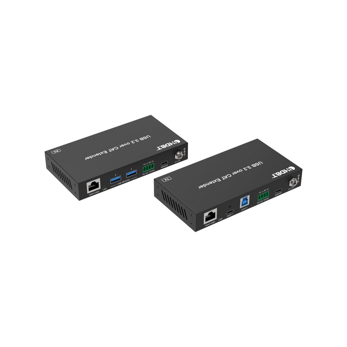 DVDO Xtend-USBC-USB-BB-1 2-Host USB-C & USB 3.2 Gen 1 100m Extender over HDBaseT - view 5