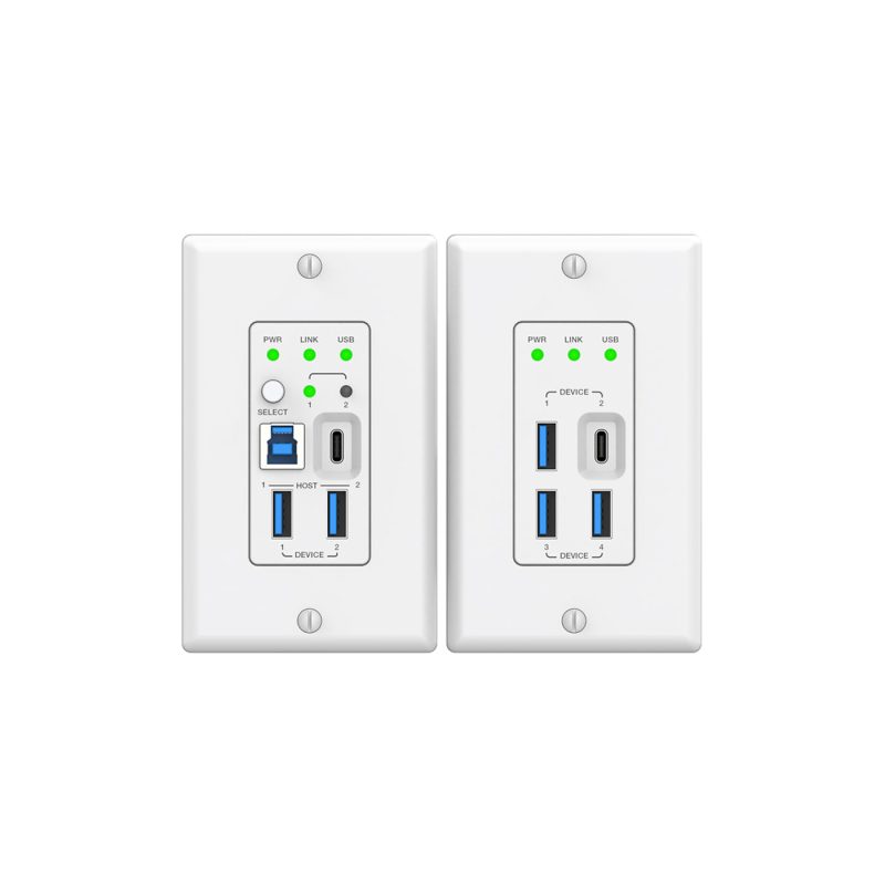 DVDO Xtend-USBC-USB-WW-1 2-Host USB-C & USB 3.2 Gen 1 100m Extender over HDBaseT product image