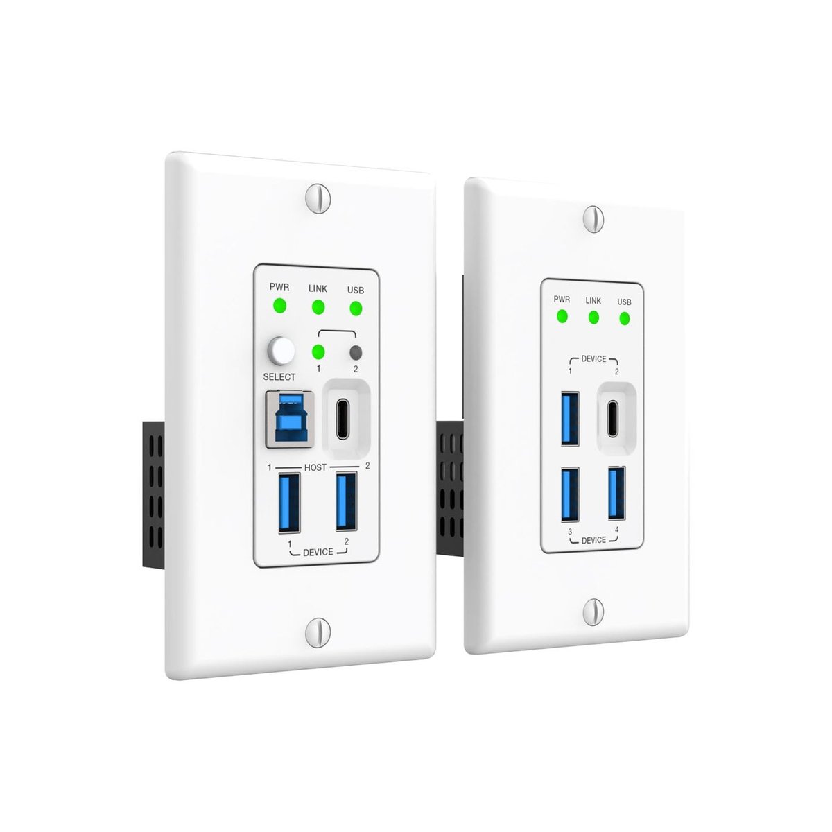 DVDO Xtend-USBC-USB-WW-1 2-Host USB-C & USB 3.2 Gen 1 100m Extender over HDBaseT - view 3