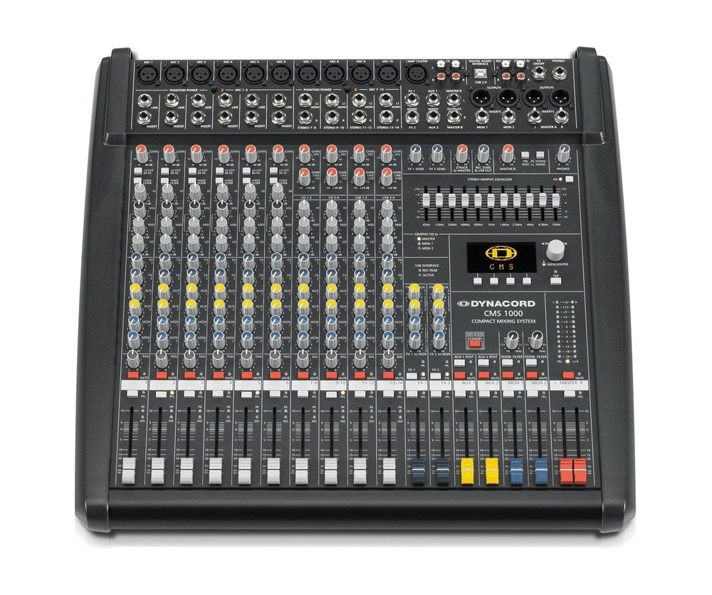 Dynacord CMS 1000-3 10-Channel Compact Mixing System