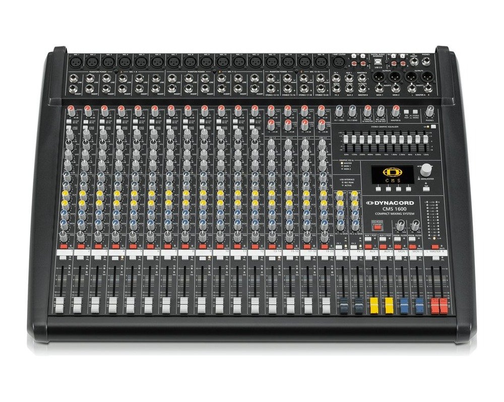 Dynacord CMS 1600-3 16-Channel Compact Mixing System