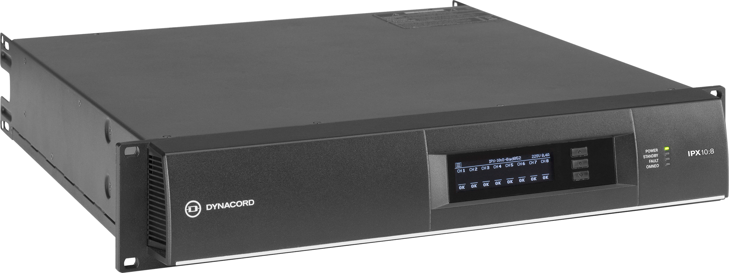 Dynacord IPX10:8 8 x 1250 W Multi-Channel Installation DSP Amplifier - view 2