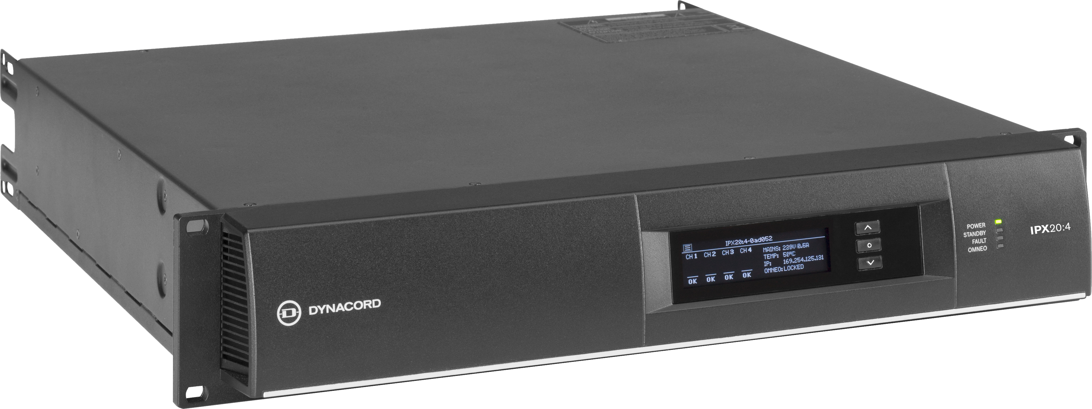 Dynacord IPX20:4 4 x 5000 W Multi-Channel Installation DSP Amplifier - view 2