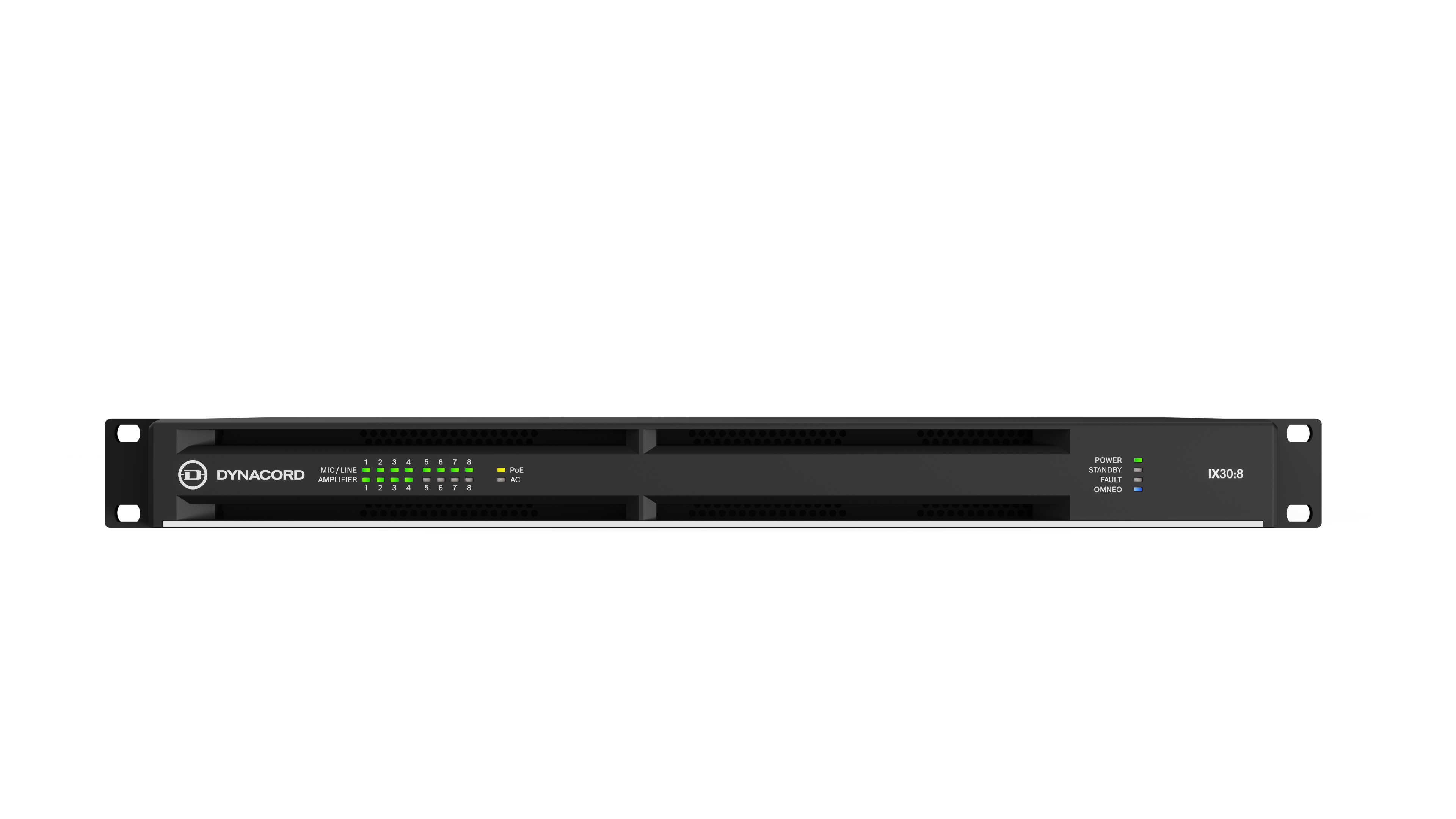Dynacord IX30:8 Networked DSP Power Amplifier, 8-channel, 3 kW - view 2