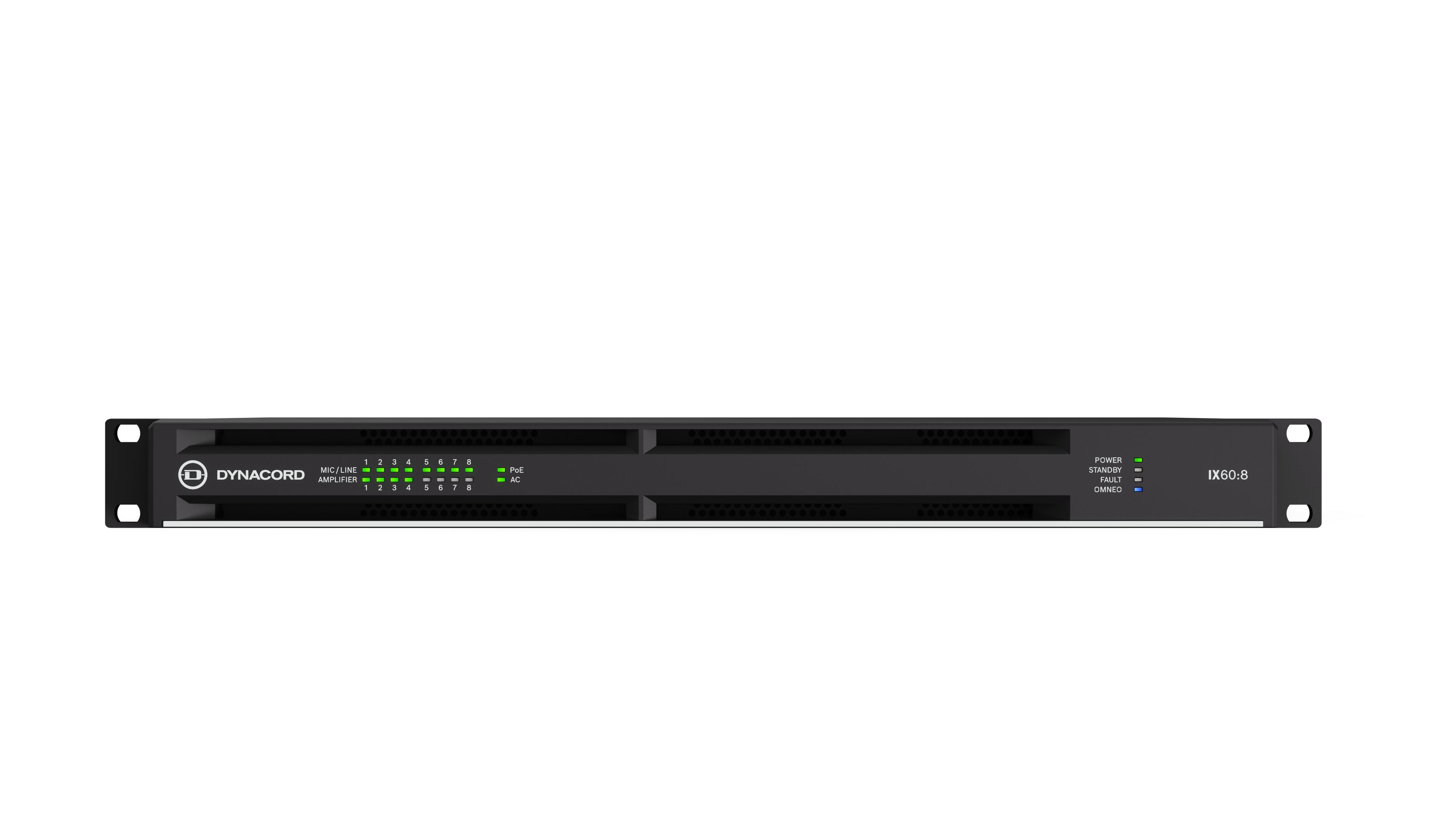 Dynacord IX60:8 Networked DSP Power Amplifier, 8-channel, 6 kW - view 2