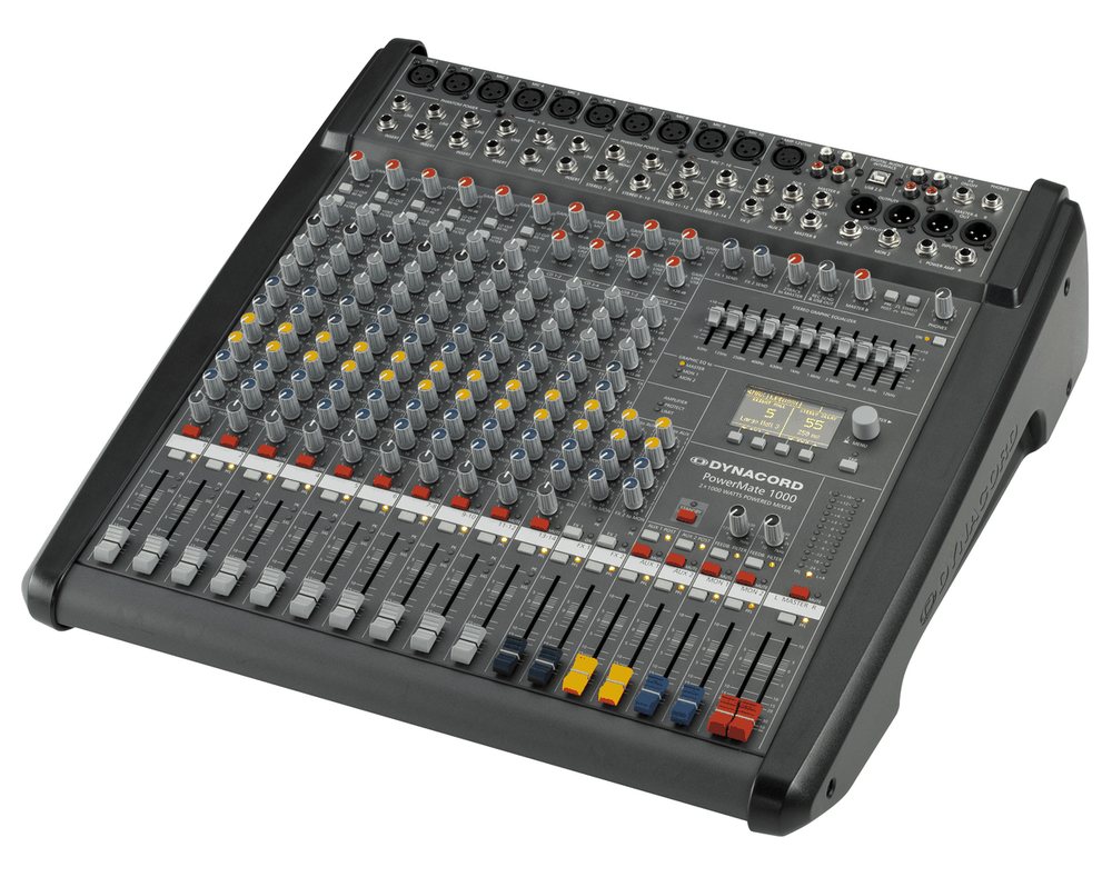 Dynacord PowerMate 1000-3 10-Channel Compact Power Mixer