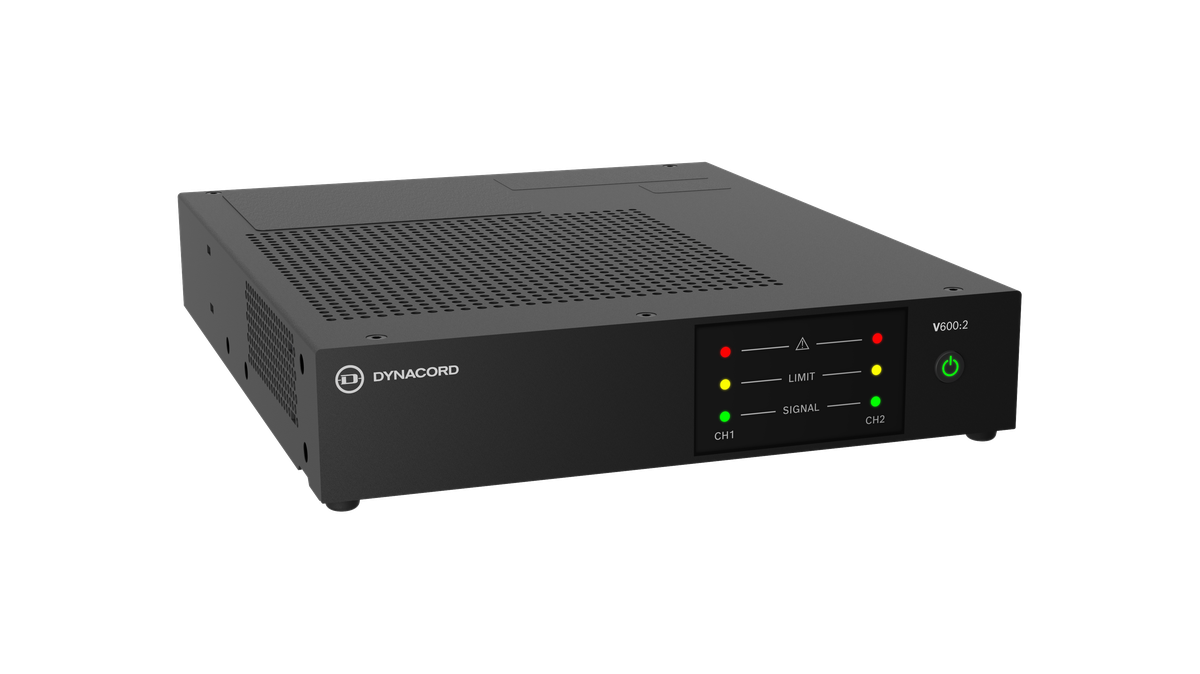 Dynacord V600:2 Two-Channel Installation Power Amplifier product image
