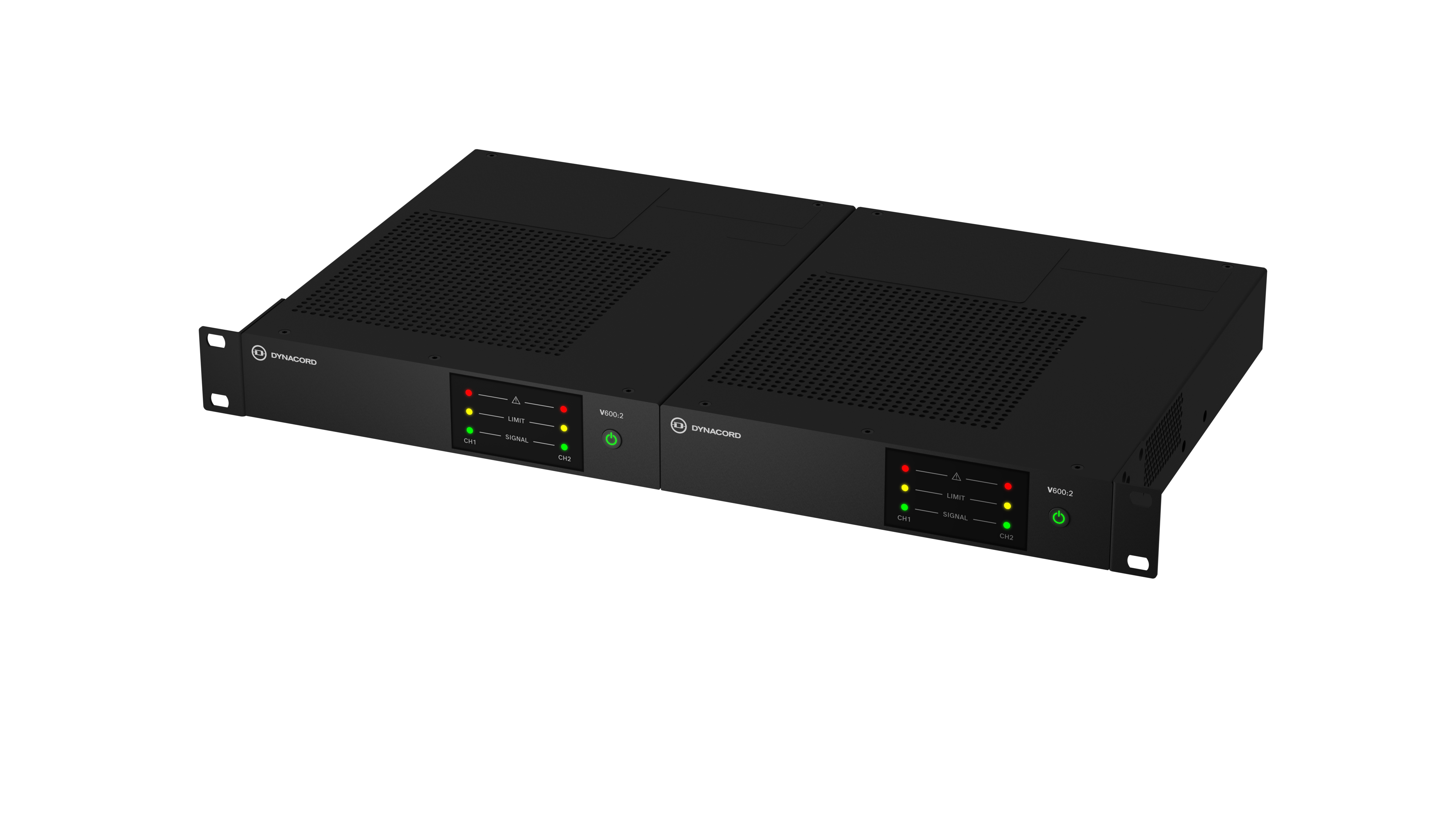 Dynacord V600:2 Two-Channel Installation Power Amplifier - view 2