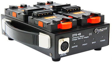 Dynacore DTS-4S Low-Profile Quad Charger and Power Supply