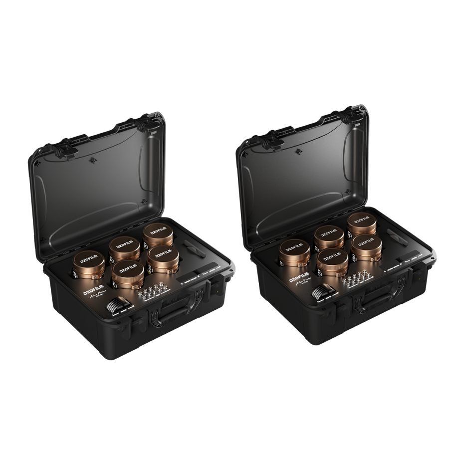 Dzofilm Arles Lustre 10-Lens Set (14/21/25/35/40/50/75/100/135/180mm) Cine Lens Set