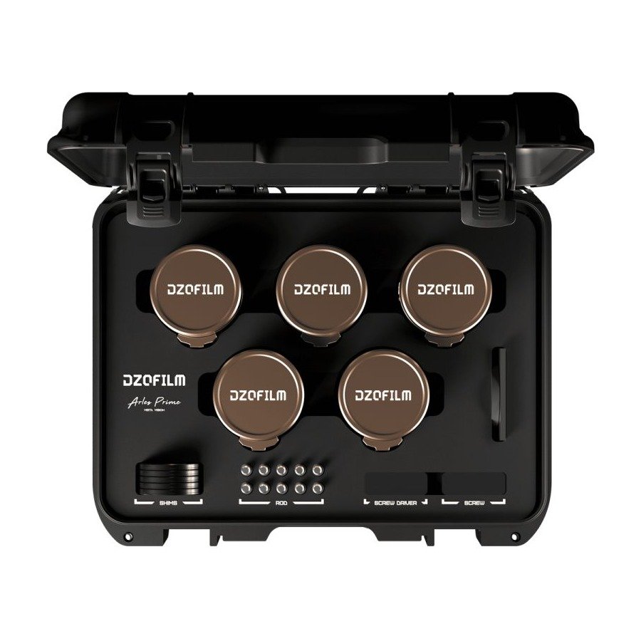DZOFILM Arles Lustre 5-Lens Set (14/21/40/135/180mm) Cine Lens Set product image