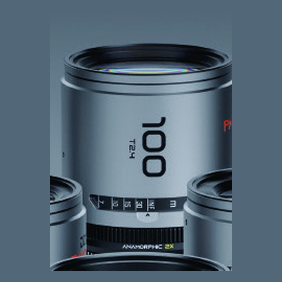 Dzofilm Pavo 2x Anamorphic 100mm T2.4 Super 35 Cine Lens (Blue Flare)