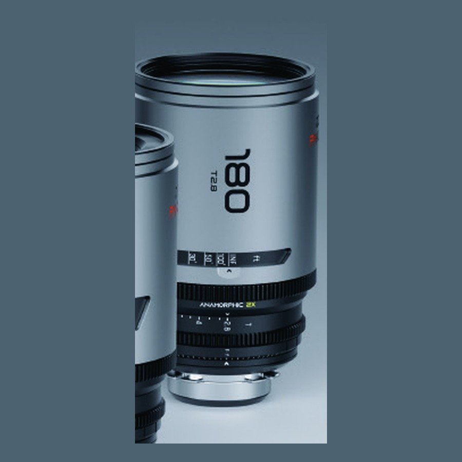 DZOFILM Pavo 2x Anamorphic 180mm T2.8 Super 35 Cine Lens (Blue Flare) product image