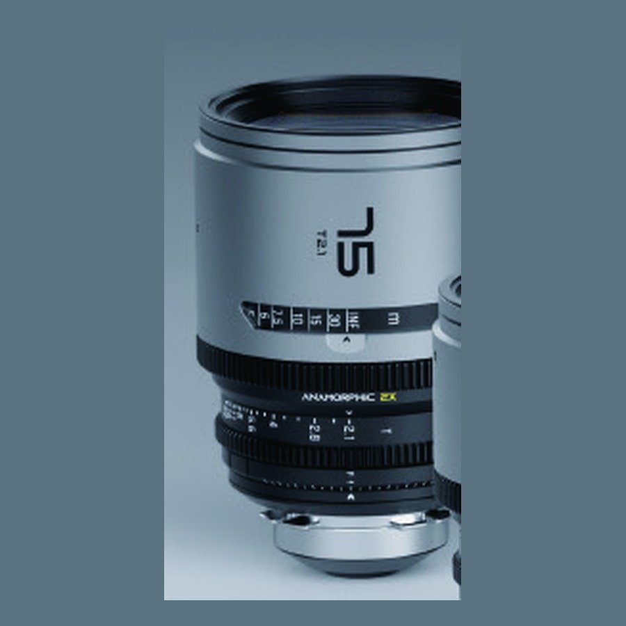 Dzofilm Pavo 2x Anamorphic 75mm T2.1 Super 35 Cine Lens (Blue Flare)
