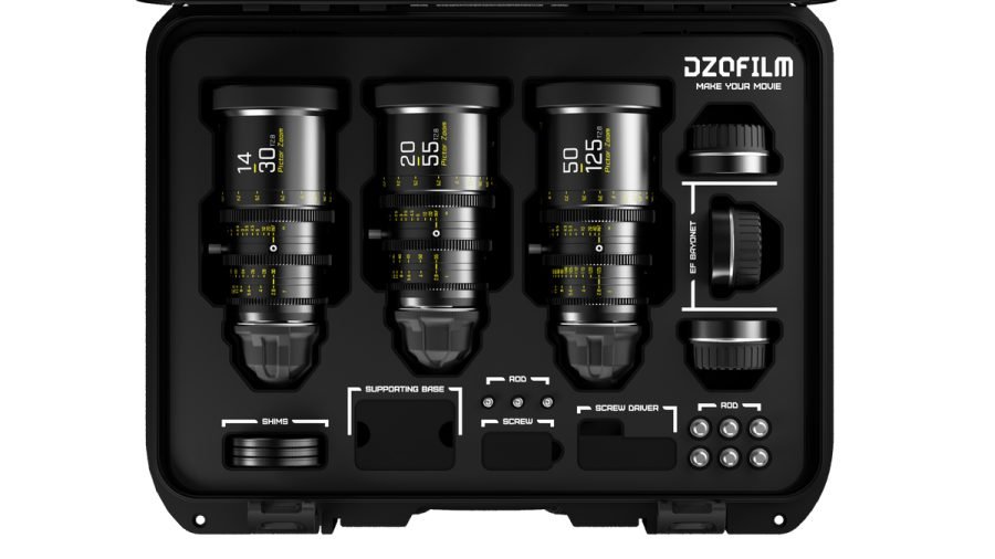 Dzofilm Pictor Zoom 3-Lens Set (14-30/20-55/50-125mm) Cine Lens Set