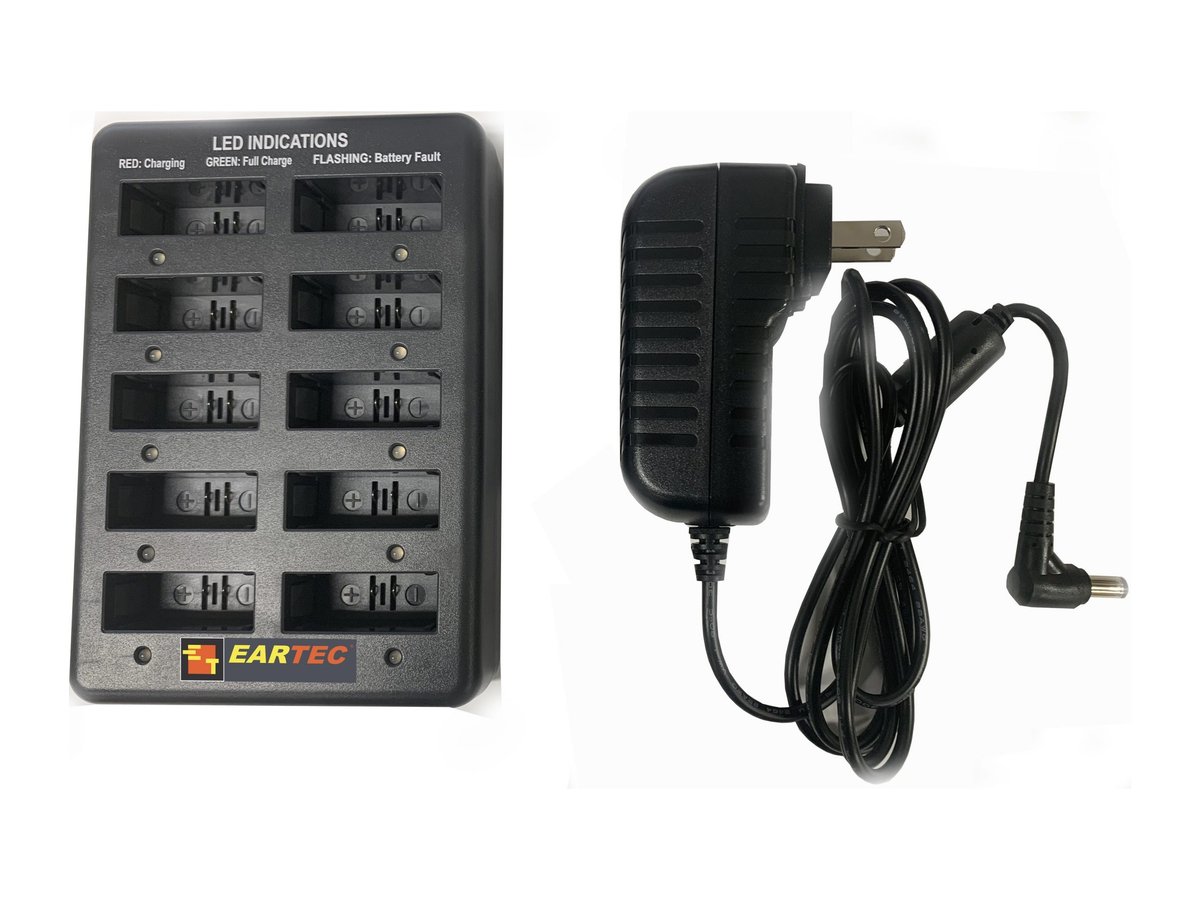 Eartec CHLX10E 10 Battery Charger - view 2
